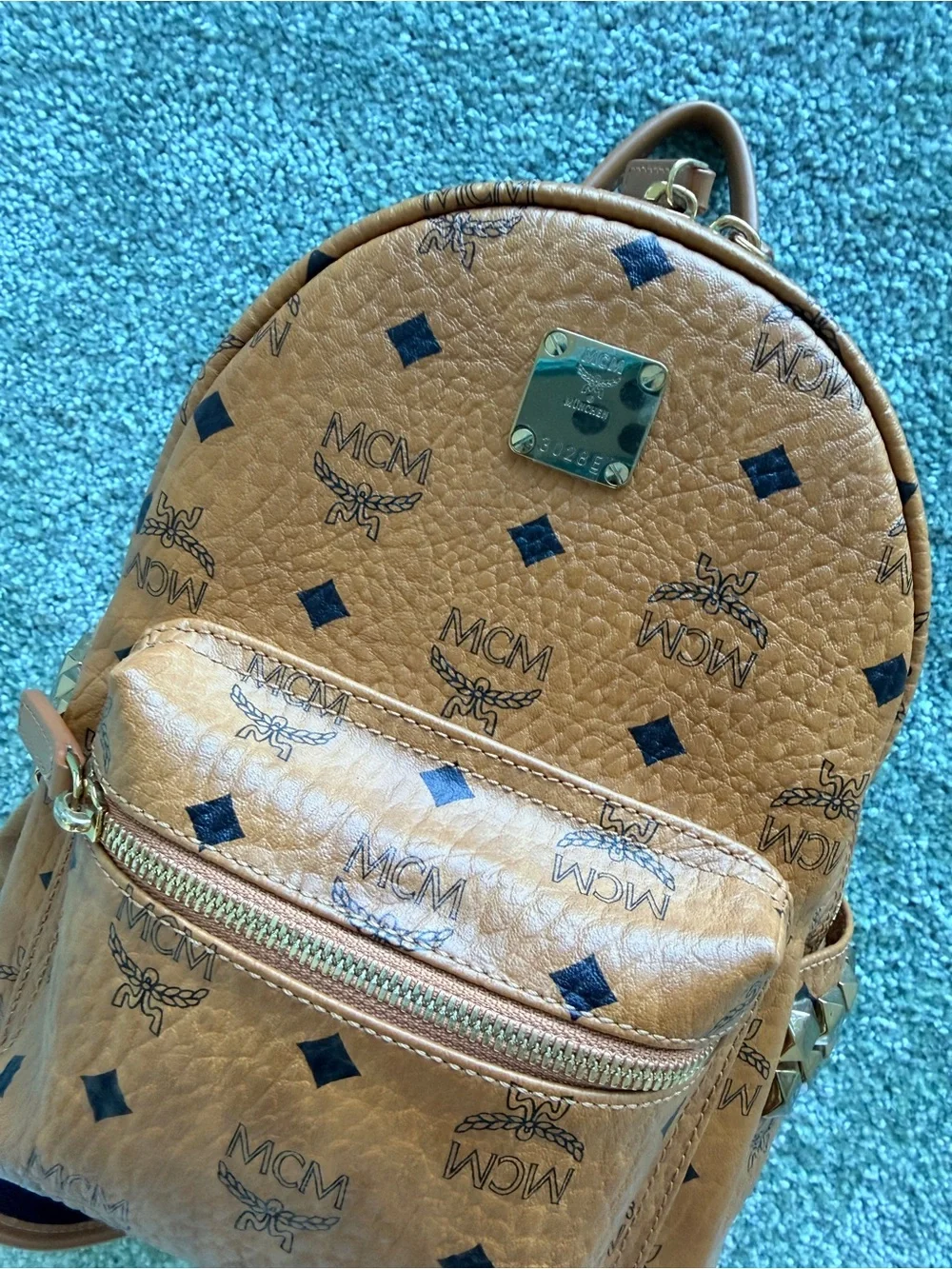MCM mini backpack